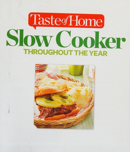 Cover for Slow cooker throughout the year
