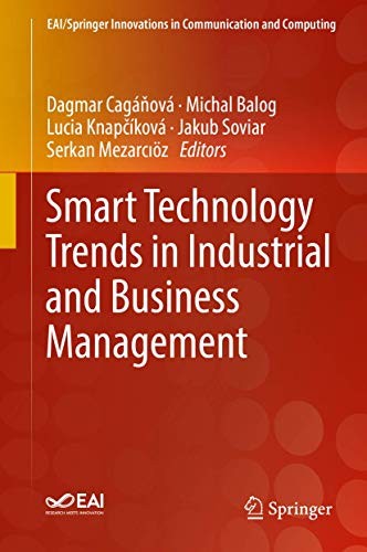 Cover for Smart Technology Trends in Industrial and Business Management