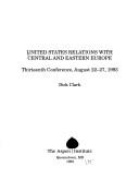 Cover for U.S.-Soviet Relations, Building a Congressional
