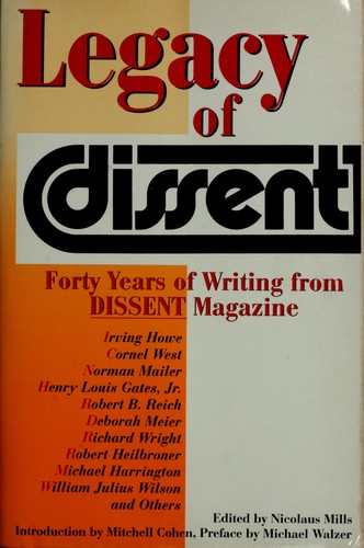 Cover for Legacy of Dissent