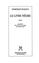 Cover for Le livre nègre