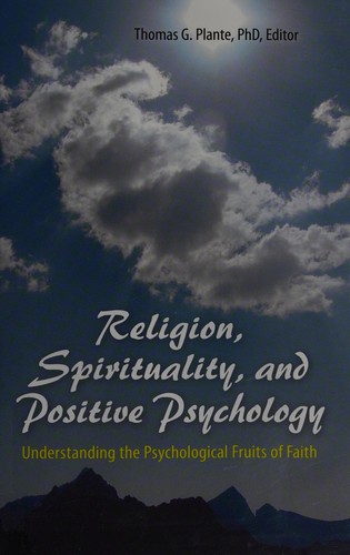 Cover for Religion, spirituality, and positive psychology