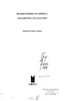 Cover for Re-discoveries of America