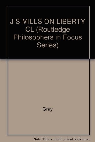 Cover for J.S. Mill : On liberty in focus