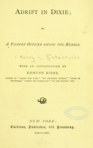 Cover for Adrift in Dixie