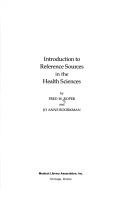 Cover for Introduction to the Reference Sources in the Health Sciences