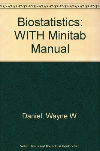 Cover for Biostatistics 8th Edition with Minitab Manual Set