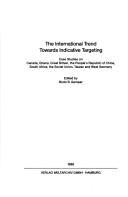 Cover for The International trend towards indicative targeting