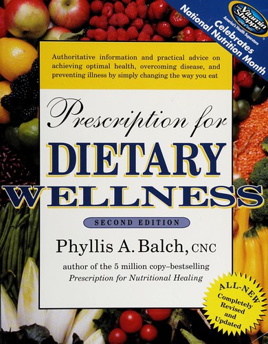 Cover for Prescription for dietary wellness