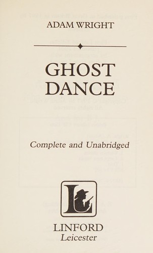Cover for Ghost Dance