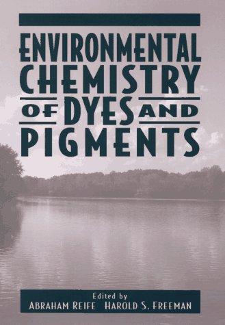 Cover for Environmental chemistry of dyes and pigments
