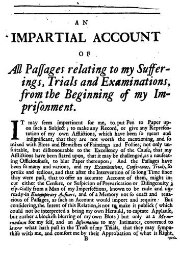 Cover for A true and faithful relation of the sufferings of ... mr. Alexander Shields, written with his ...