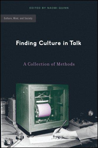 Cover for Finding Culture in Talk