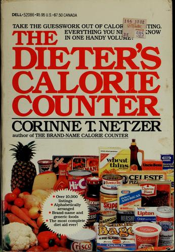 Cover for The dieter's calorie counter