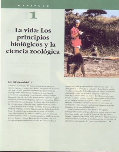 Cover for Principios Integrales de Zoologia