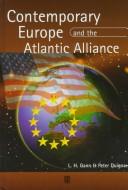 Cover for Contemporary Europe and the Atlantic Alliance