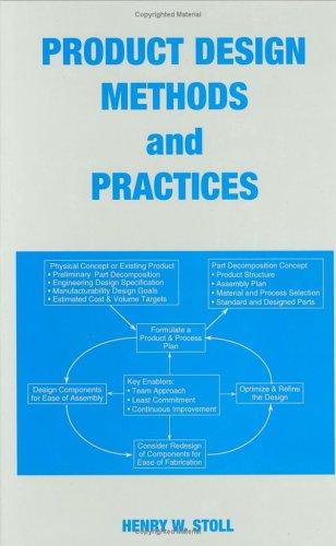 Cover for Product Design Methods and Practices