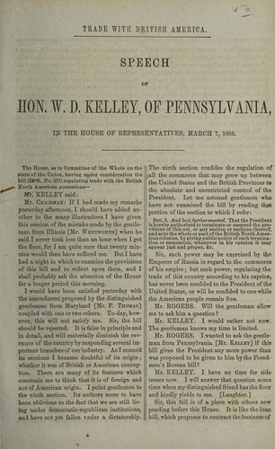 Cover for Trade with British America