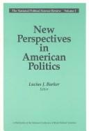 Cover for New Perspectives in American Politics (National Political Science Review)