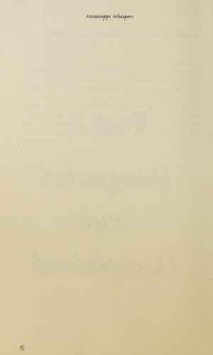 Cover for Mississippi whispers