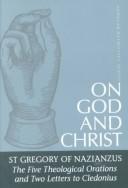 Cover for On God and Christ