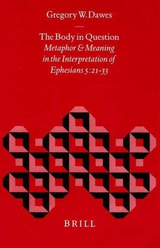 Cover for The body in question