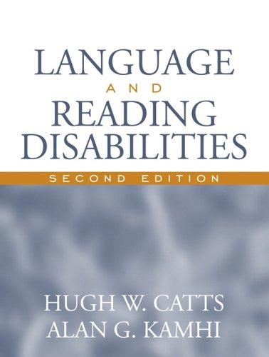 Cover for Language and reading disabilities