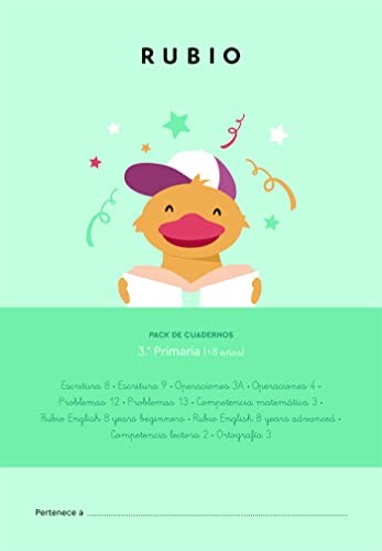 Cover for Pack de cuadernos 3.º de Primaria