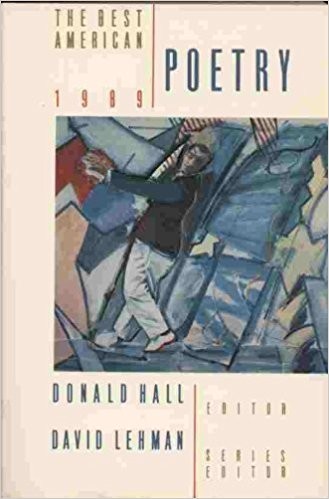 Cover for The Best American Poetry 1989