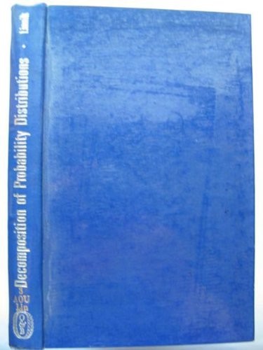 Cover for Decomposition of probability distributions