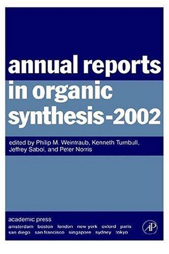 Cover for Annual Reports in Organic Synthesis (2002) (Annual Reports in Organic Synthesis)