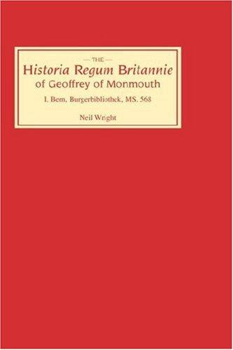 Cover for Historia Regum Britannie of Geoffrey of Monmouth I