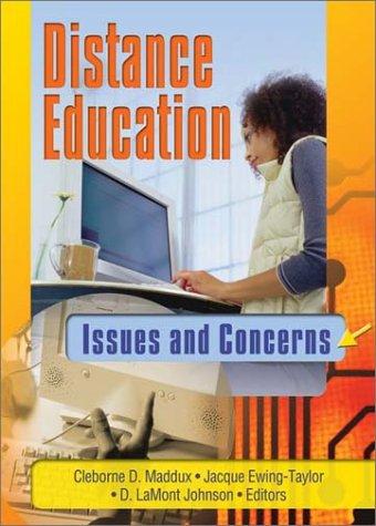 Cover for Distance Education