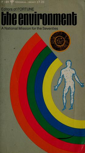 Cover for The environment