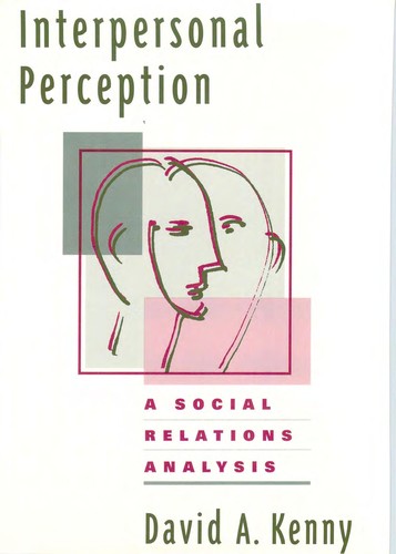 Cover for Interpersonal perception