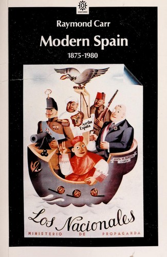 Cover for Modern Spain, 1875-1980