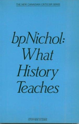Cover for bpNichol