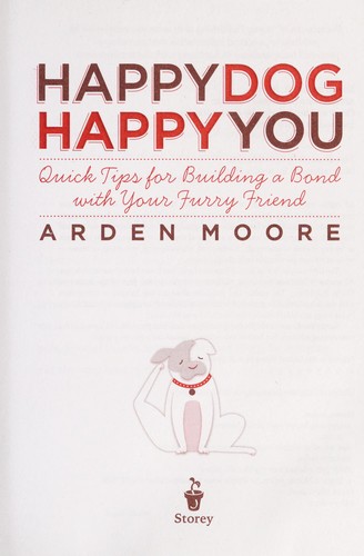 Cover for Happy dog, happy you