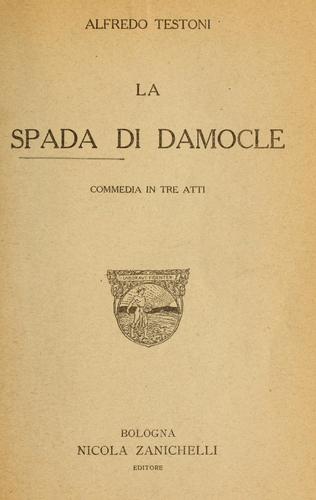 Cover for La spada di Damocle