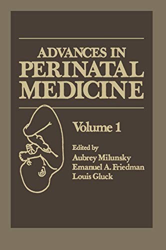 Cover for Advances in Perinatal Medicine