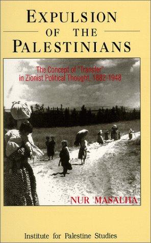 Cover for Expulsion of the Palestinians