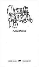 Cover for Queens Ransom