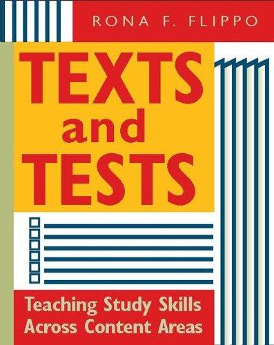 Cover for Texts and Tests