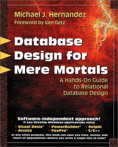 Cover for Database Design for Mere Mortals
