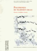 Cover for Polyphonies de tradition orale