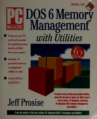 Cover for PC magazine guide to DOS 6 memory management with utilities