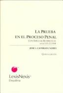 Cover for La Prueba En El Proceso Penal