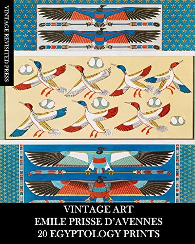 Cover for Vintage Art : Emile Prisse 20 Egyptology Prints
