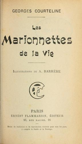 Cover for Les marionnettes de la vie.