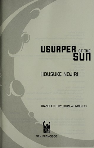 Cover for Usurper of the sun